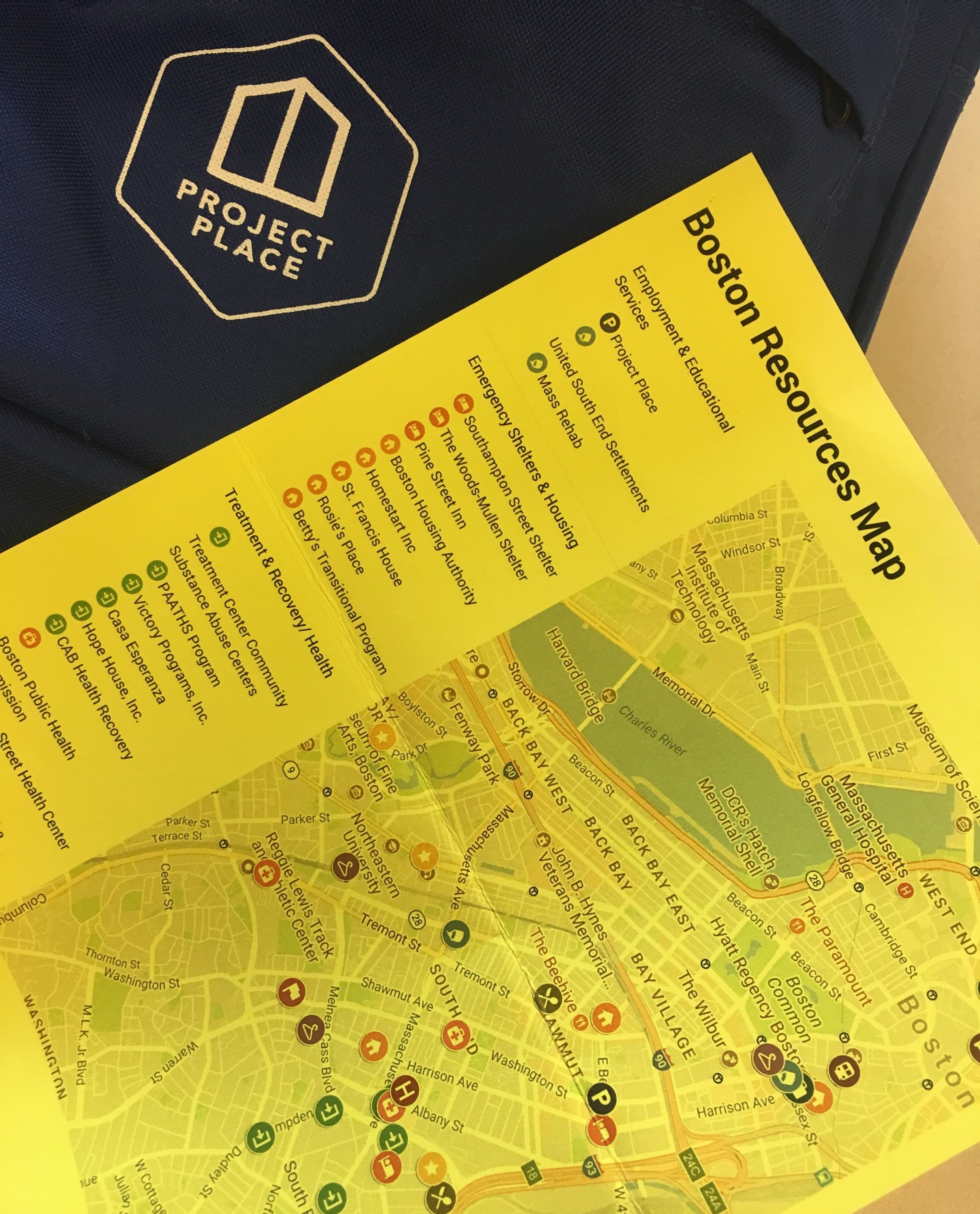 Boston Resources Map